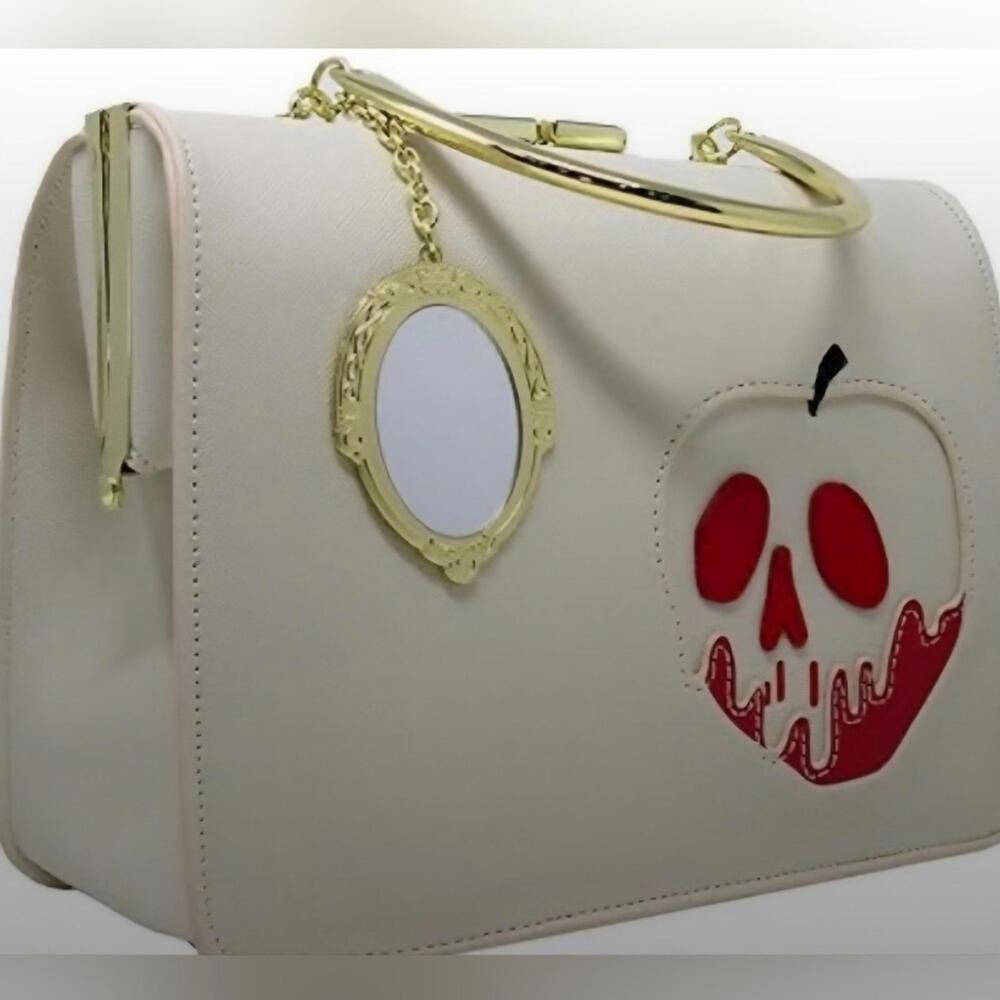 Loungefly X Disney Snow White Poison Apple Villains Handbag - Picture 3 of 10